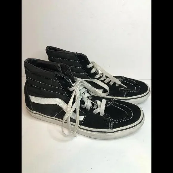 Vans Sk8-Hi Black, Size 6.5 Men's, 8 Women's - Picture 3 of 6